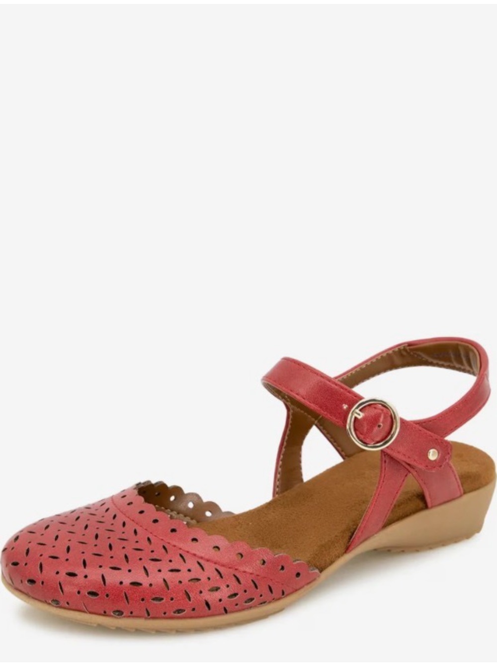 JBU Vinya Wedge Sandal - Red